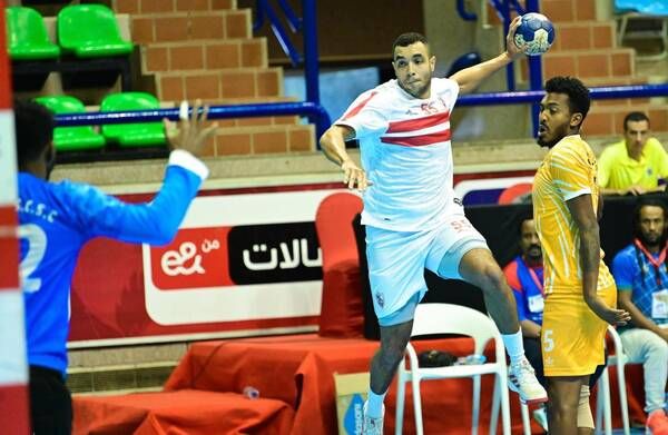 من مباريات يد الزمالك