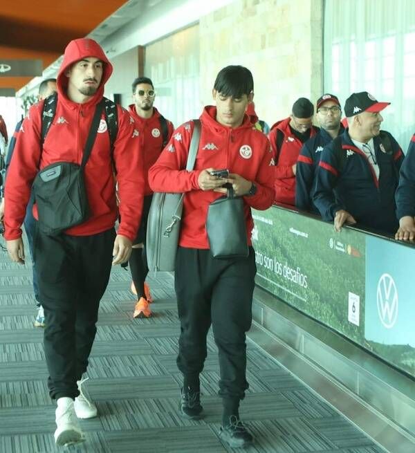 من وصول بعثة المنتخب التونسي