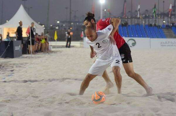 من لقاء مصر وفلسطين