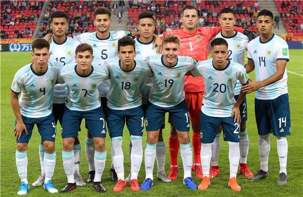 لاعبو منتخب الأرجنتين للشباب