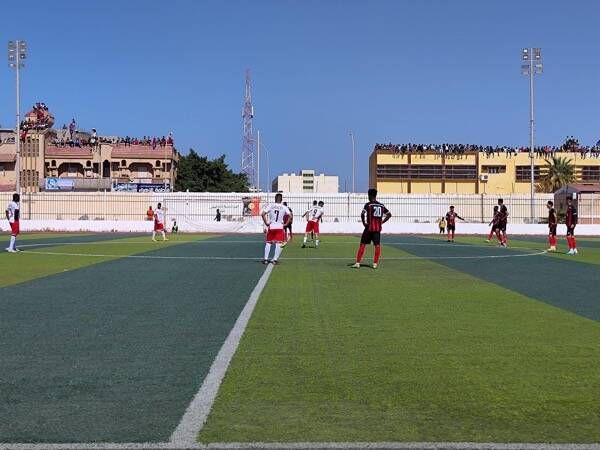 جانب من المباراة