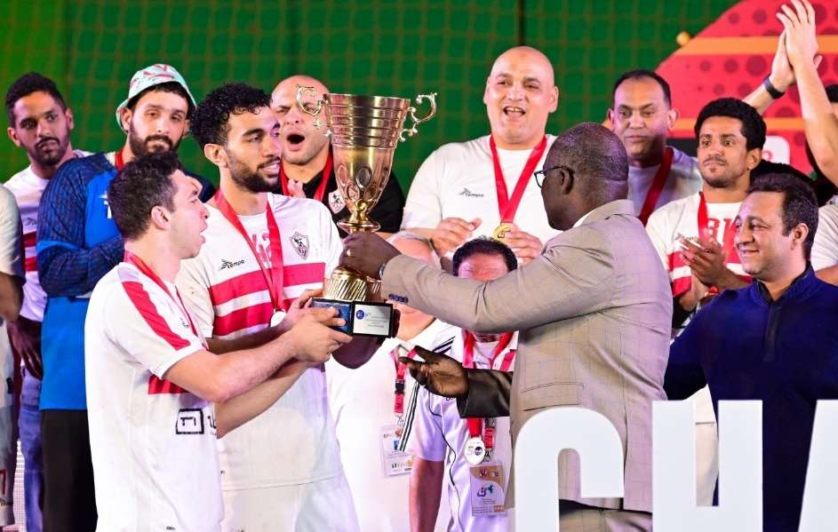 من تتويج الزمالك