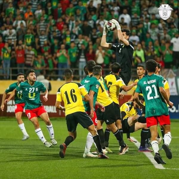 جانب من المباراة