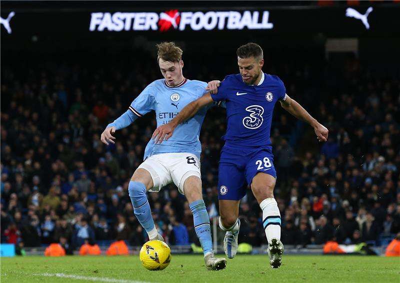 من لقاء سابق بين السيتي وتشيلسي