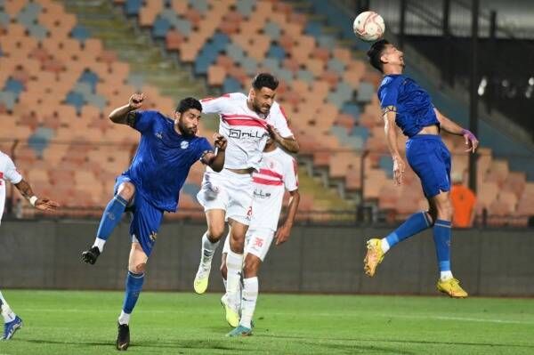من مباراة الزمالك وأسوان