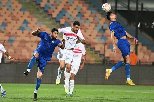 من مباراة الزمالك وأسوان