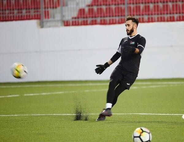 رامي حمادة حارس جبل المكبر ومنتخب فلسطين