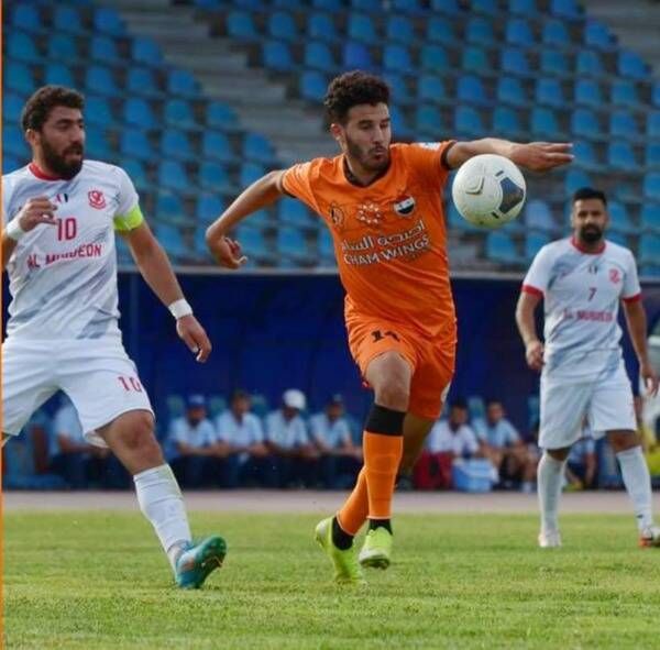 من مباراة الوحدة والطليعة