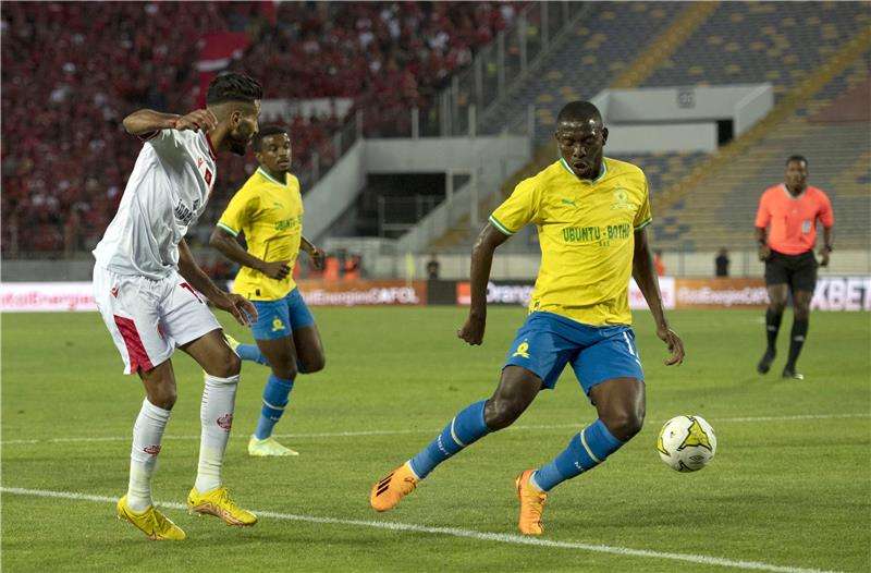 من مواجهة الذهاب بين الوداد وصن داونز