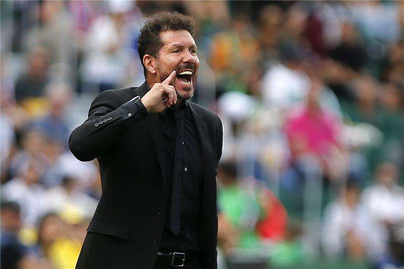 دييجو سيميوني مدرب أتلتيكو مدريد