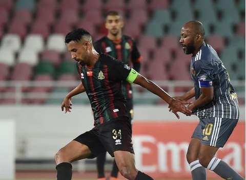 جانب من المباراة