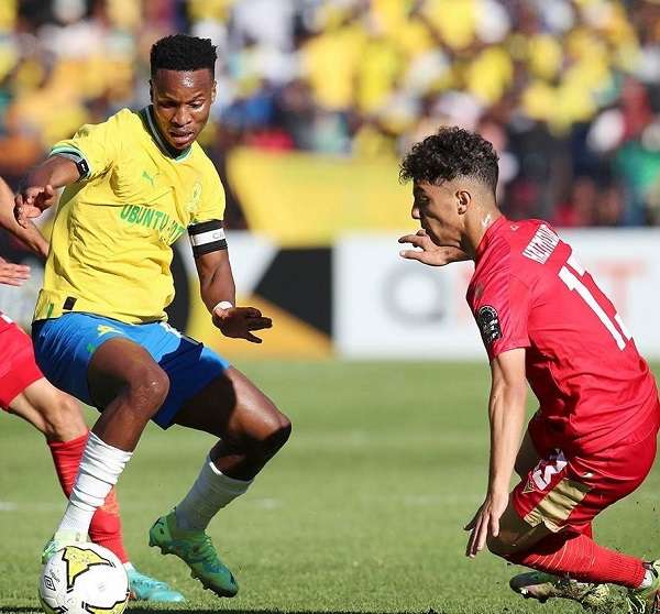 جانب من المباراة