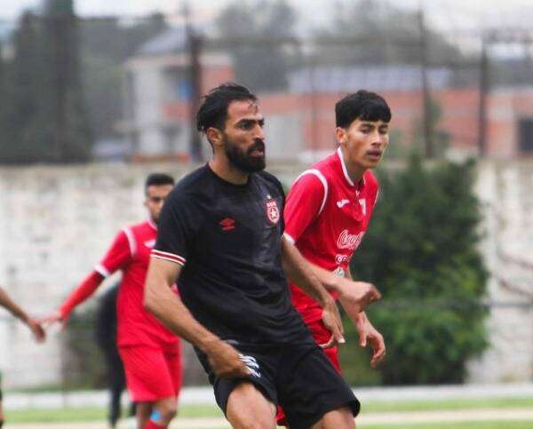 جانب من المباراة