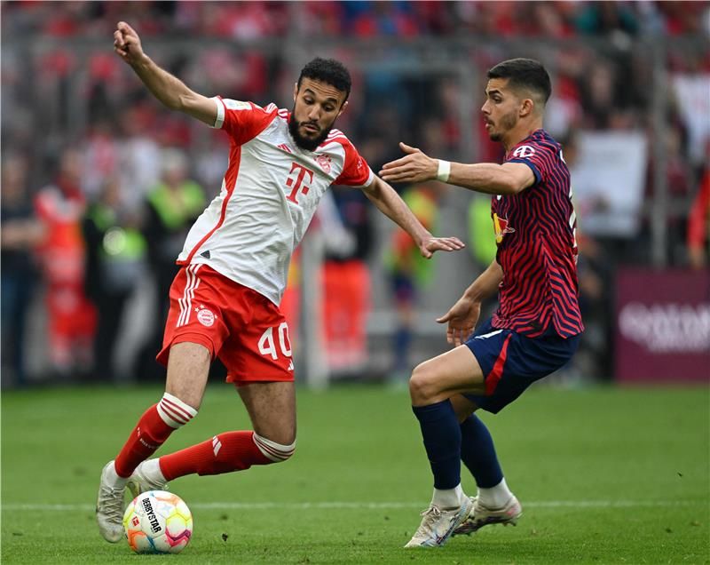 جانب من المباراة