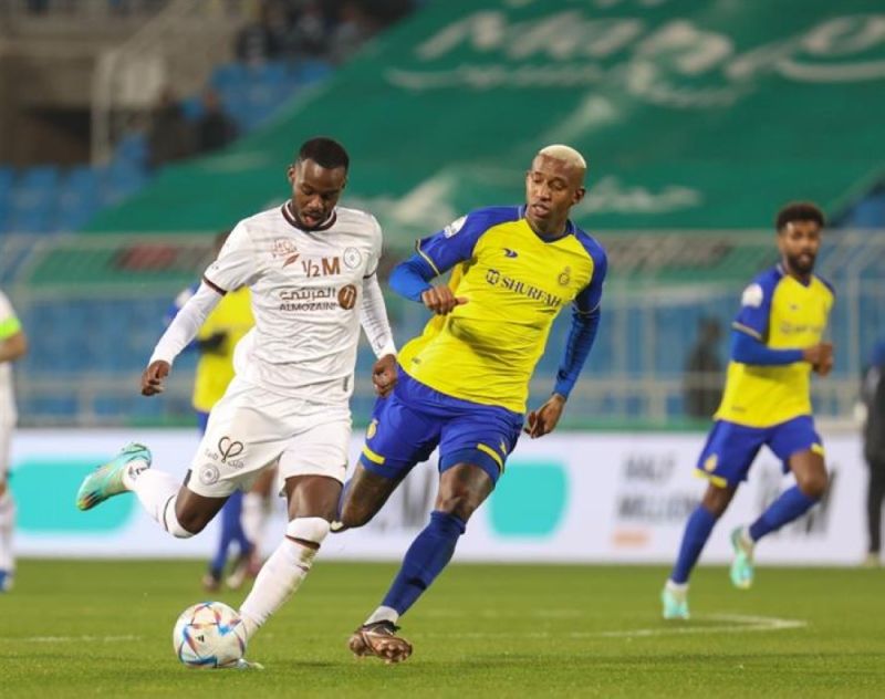 من مباراة سابقة بين النصر والشباب