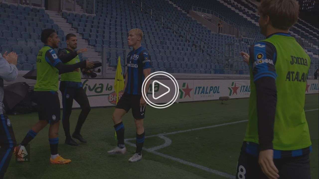 جانب من لقاء أتالانتا وهيلاس فيرونا