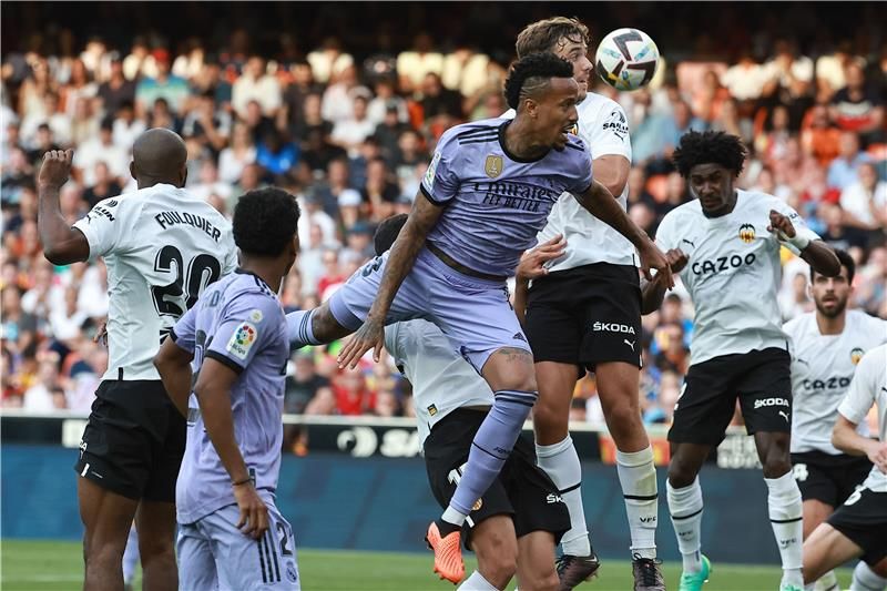 جانب من المباراة