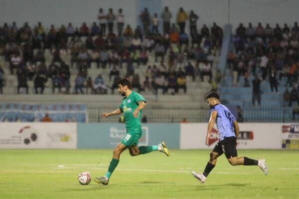 جانب من المباراة
