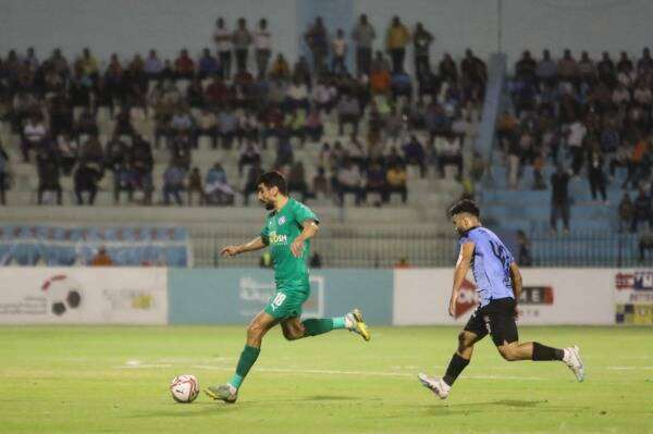 جانب من المباراة