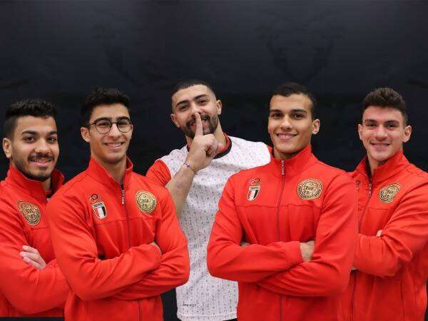 بعثة منتخب مصر للجمباز
