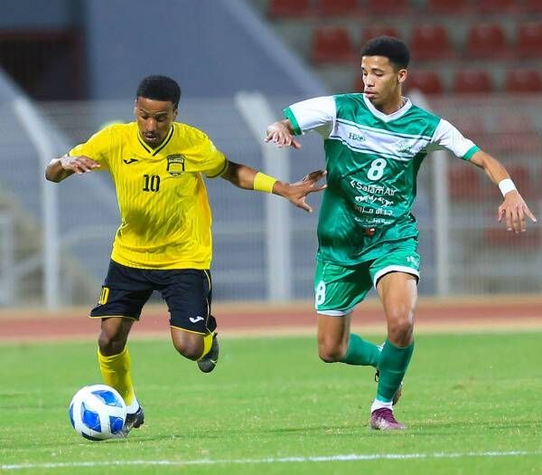 من مباراة السويق وصحار