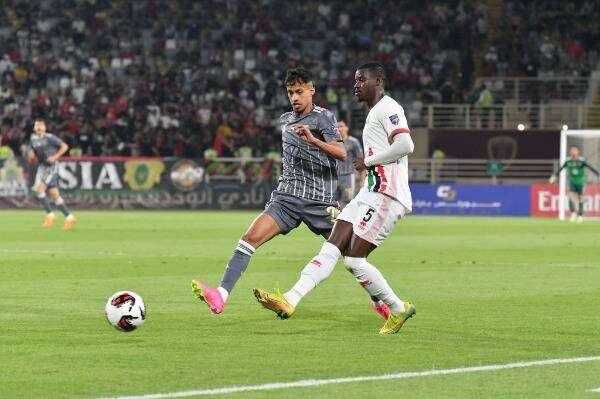 جانب من المباراة