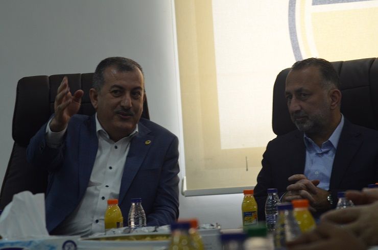 المعاني يرحب بالحوامدة والوفد المرافق