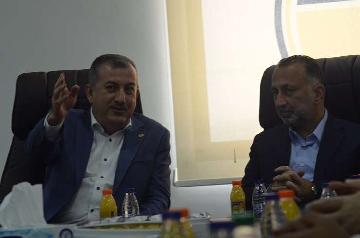 المعاني يرحب بالحوامدة والوفد المرافق