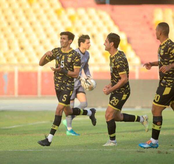 جانب من المباراة