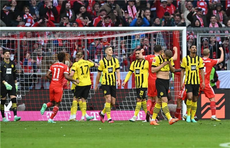 بايرن ودورتموند المتصارعان على اللقب