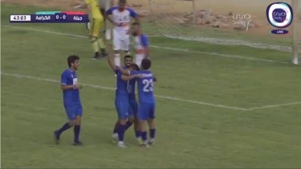 من المباراة