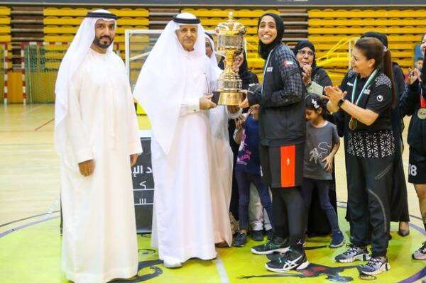 من تتويج أكاديمية فاطمة بنت مبارك