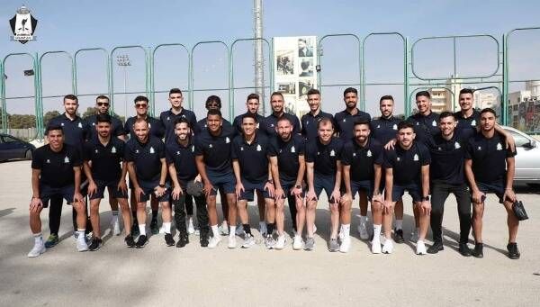 الوحدات يصل فلسطين