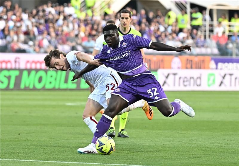 جانب من المباراة