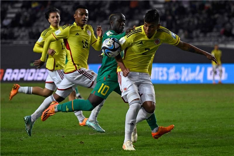 من لقاء كولومبيا والسنغال