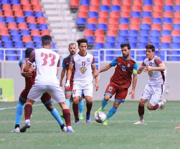 جانب من المباراة