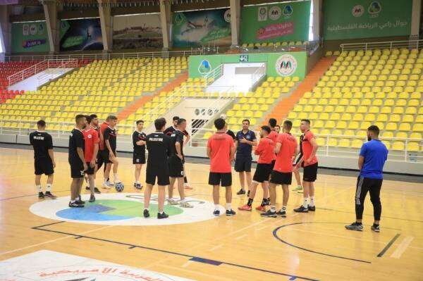 من تدريبات فلسطين