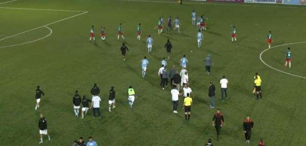 لقطة للأحداث المؤسفة