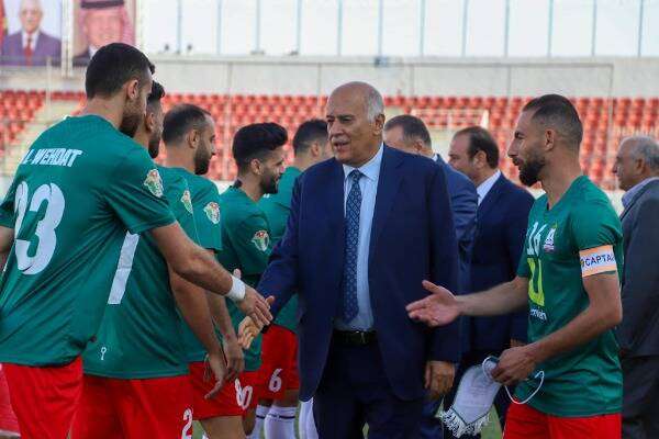 لقطات قبل بدء مباراة الفيصلي والوحدات