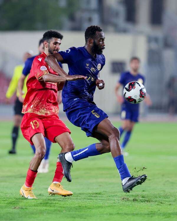 جانب من المباراة