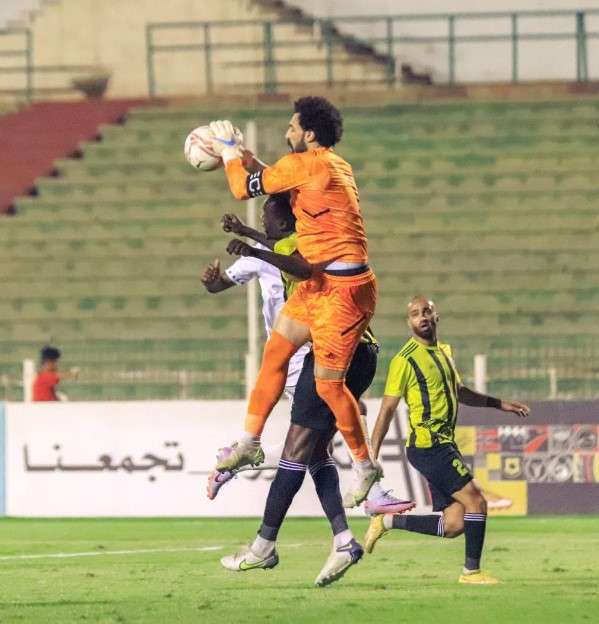 من مباراة الإسماعيلي والمقاولون