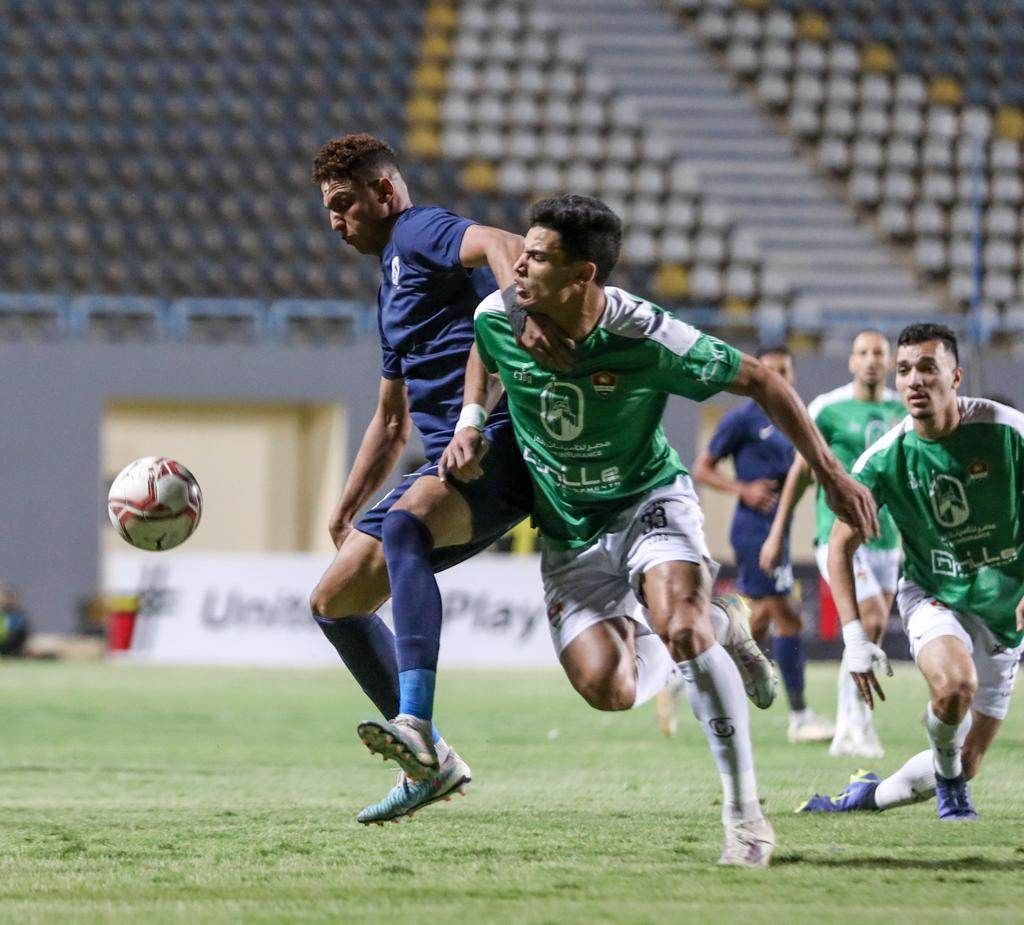 جانب من المباراة