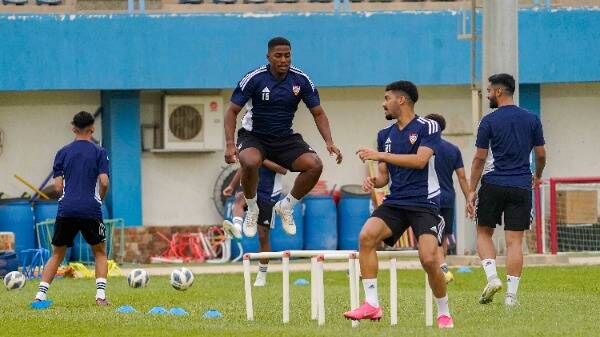 جانب من التدريبات