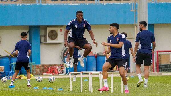 جانب من التدريبات