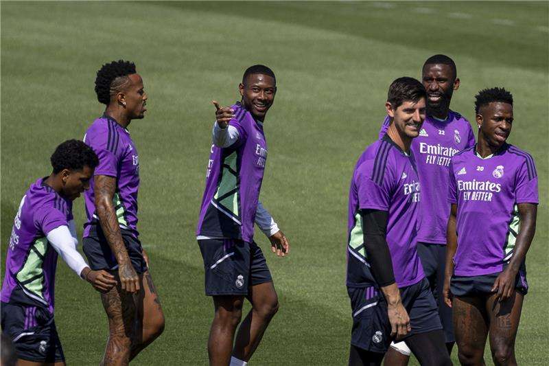 من تدريبات ريال مدريد