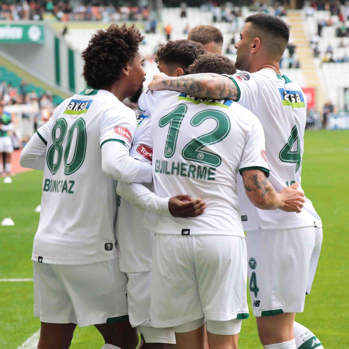 جانب من المباراة