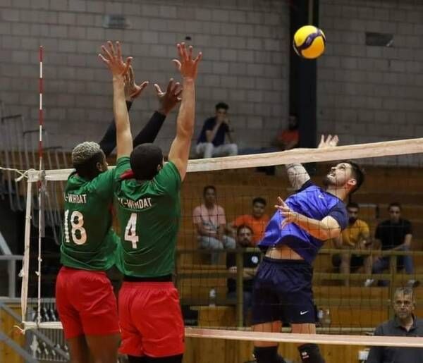 جانب من المباراة