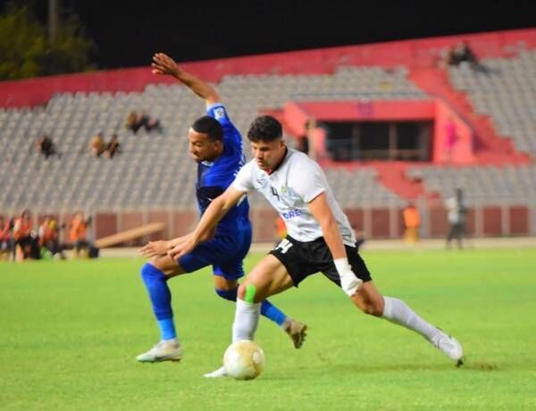 جانب من المباراة