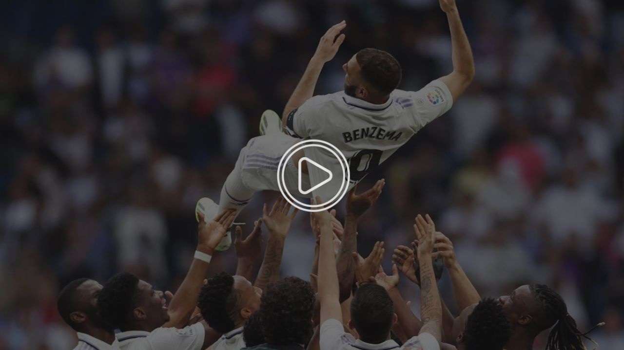 لاعبو ريال مدريد يودعون بنزيما