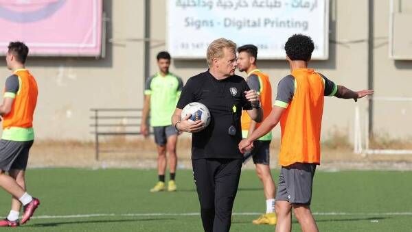 من مران المنتخب السوري الأولمبي